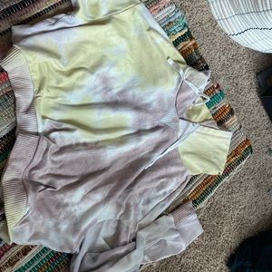 Tie dye sweatpants set